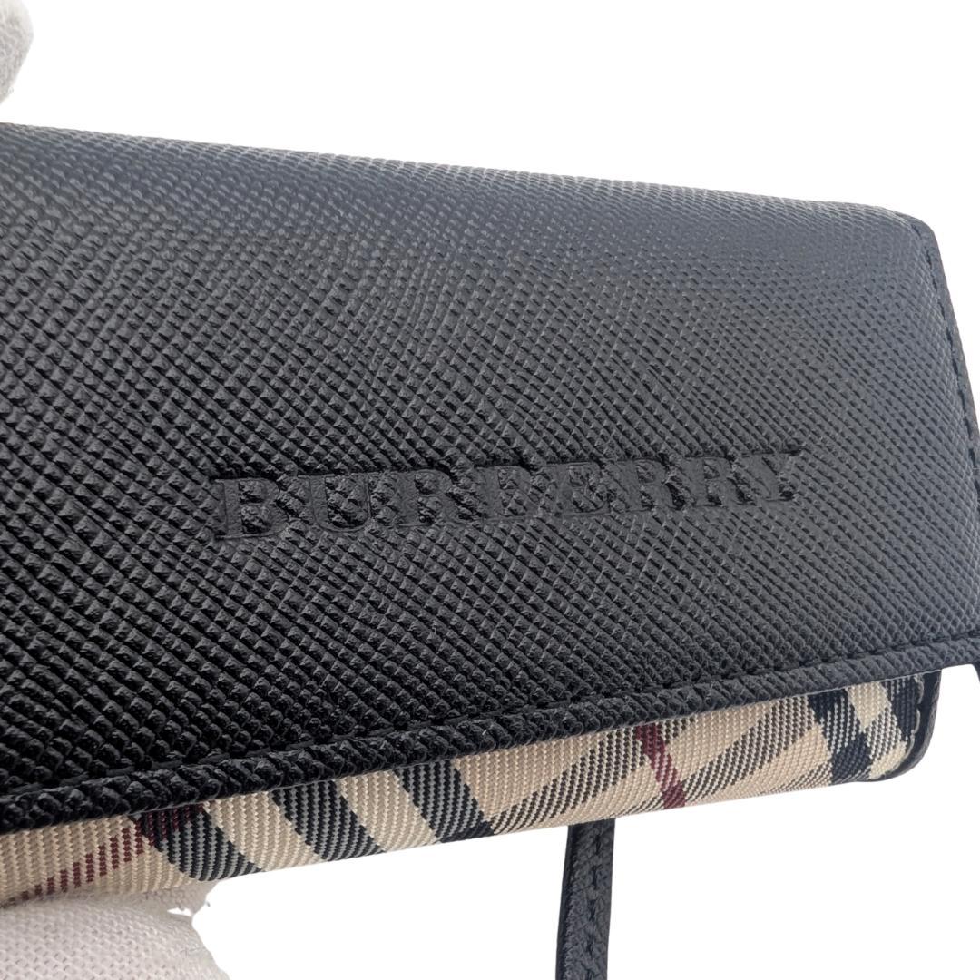 〈未使用品〉 BURBERRY バーバリー キーケース ノバチェック