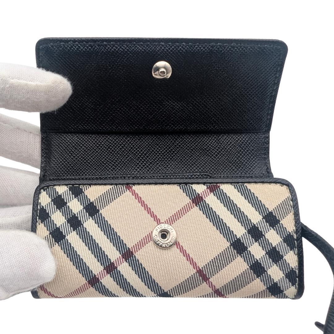 〈未使用品〉 BURBERRY バーバリー キーケース ノバチェック