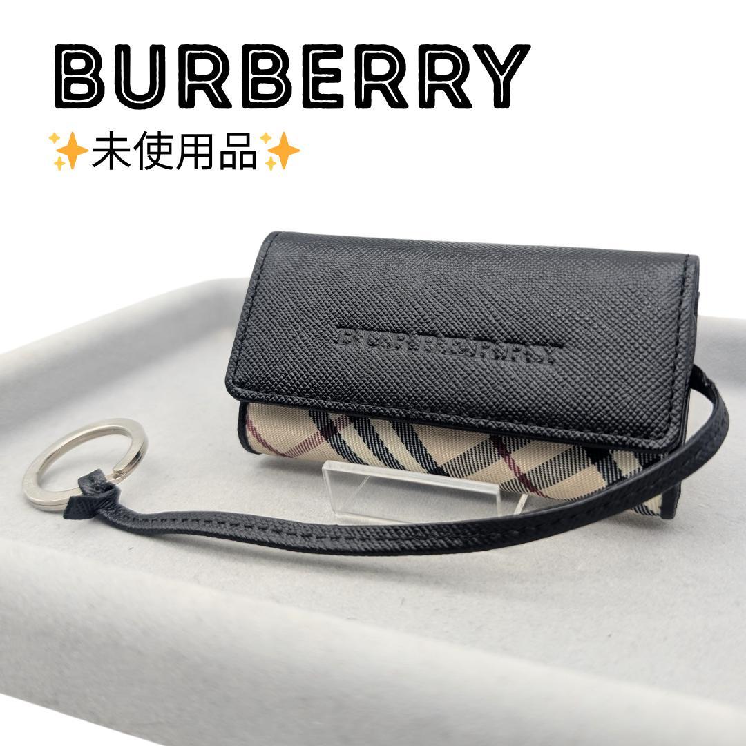 〈未使用品〉 BURBERRY バーバリー キーケース ノバチェック