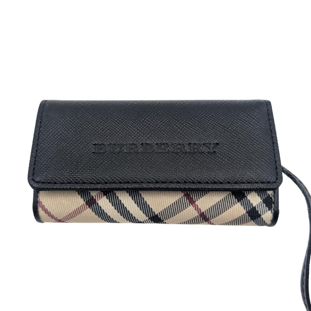 〈未使用品〉 BURBERRY バーバリー キーケース ノバチェック