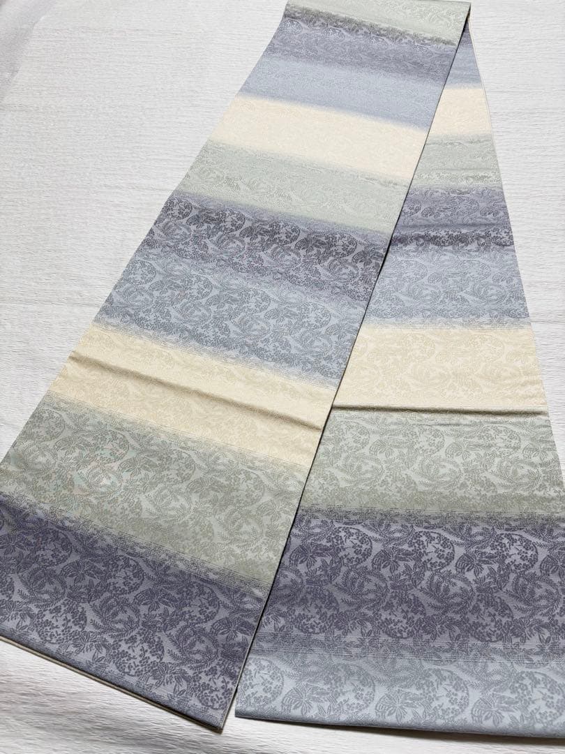 m-107 西陣織 大光織物 袋帯 正絹 全通