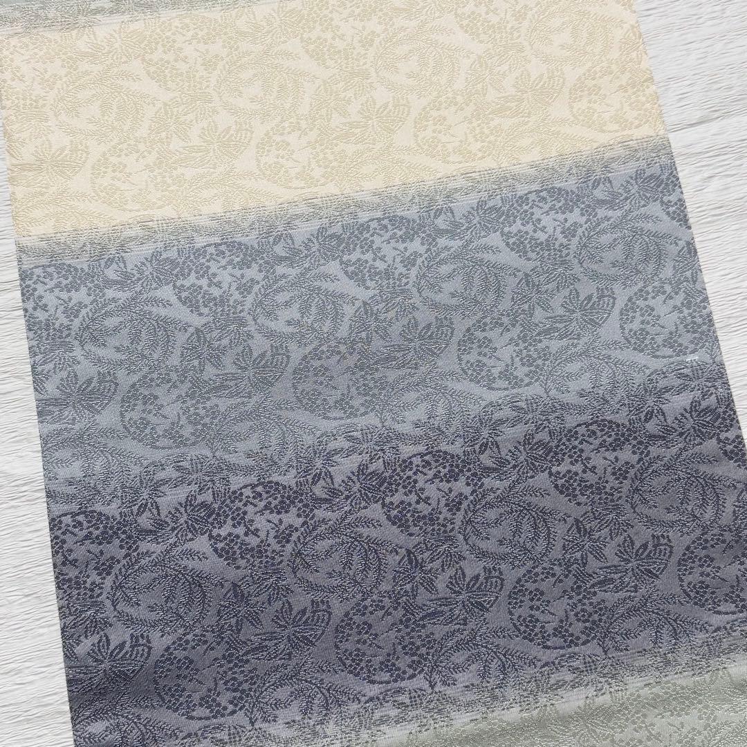 m-107 西陣織 大光織物 袋帯 正絹 全通