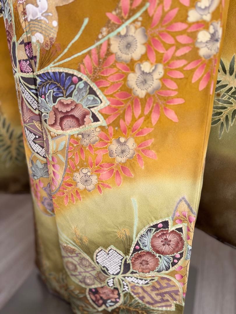 期間限定価格❣️2/8迄　振袖フルセット　成人式　正絹　袋帯　やまと誂製