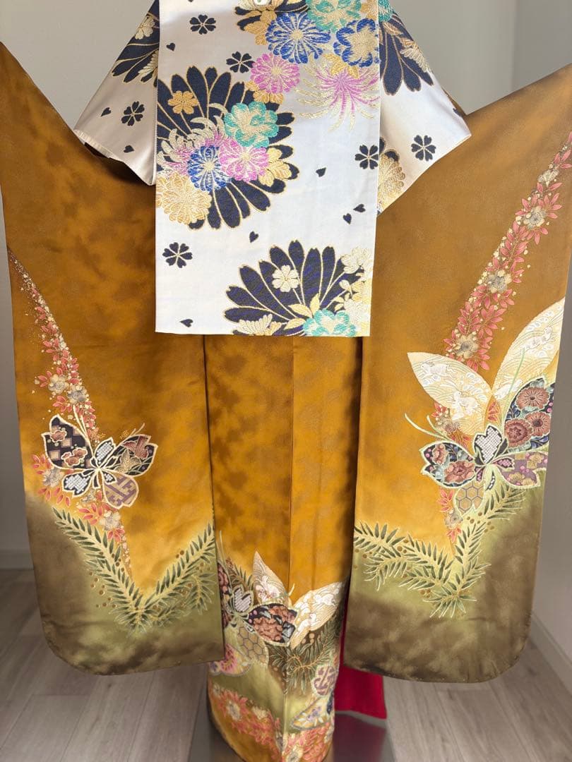 期間限定価格❣️2/8迄　振袖フルセット　成人式　正絹　袋帯　やまと誂製