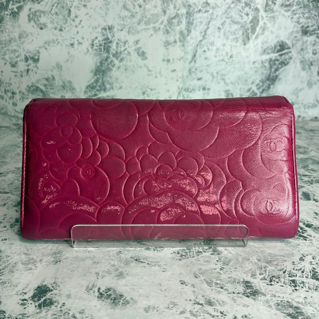✨CHANEL✨　シャネル　長財布　カメリア