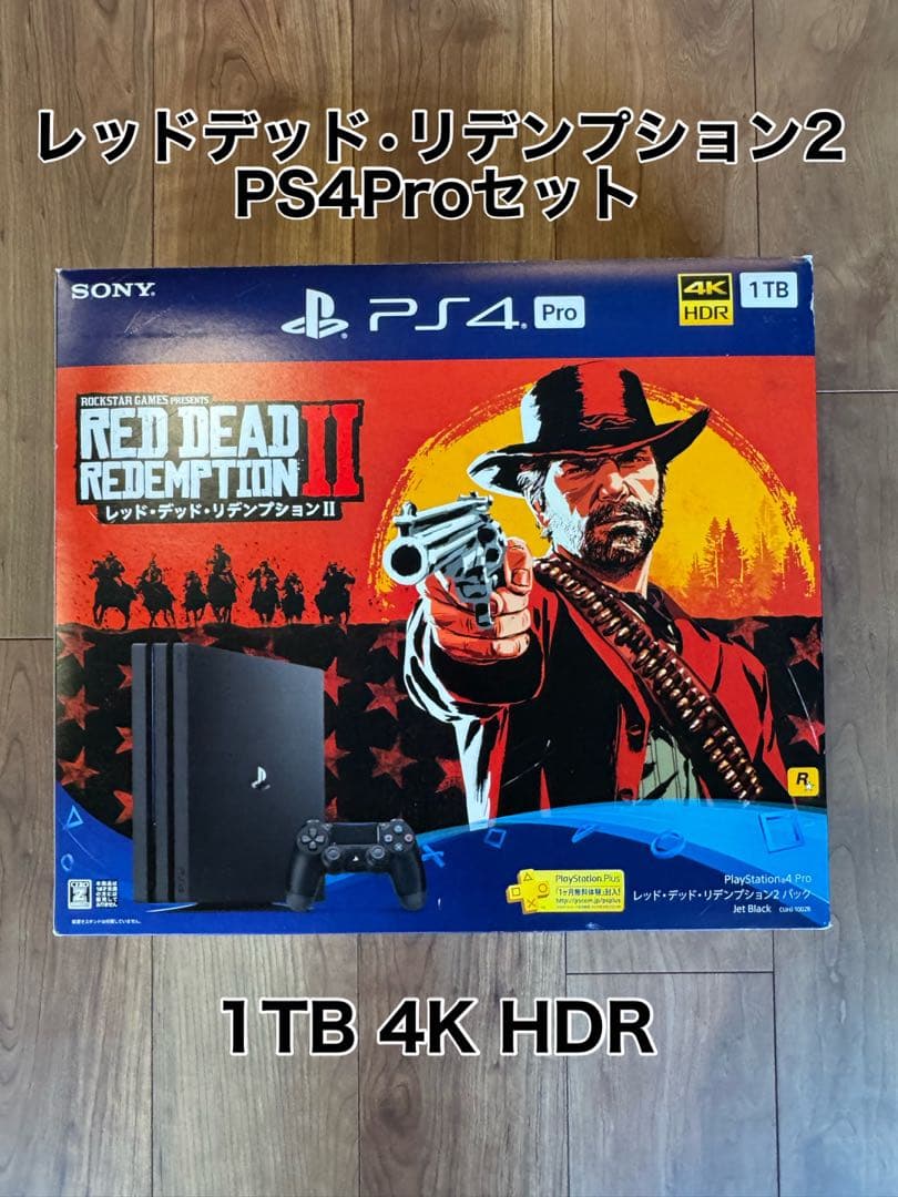 ◆美品◆PS4 Pro RED DEAD REDEMP TIION2セット