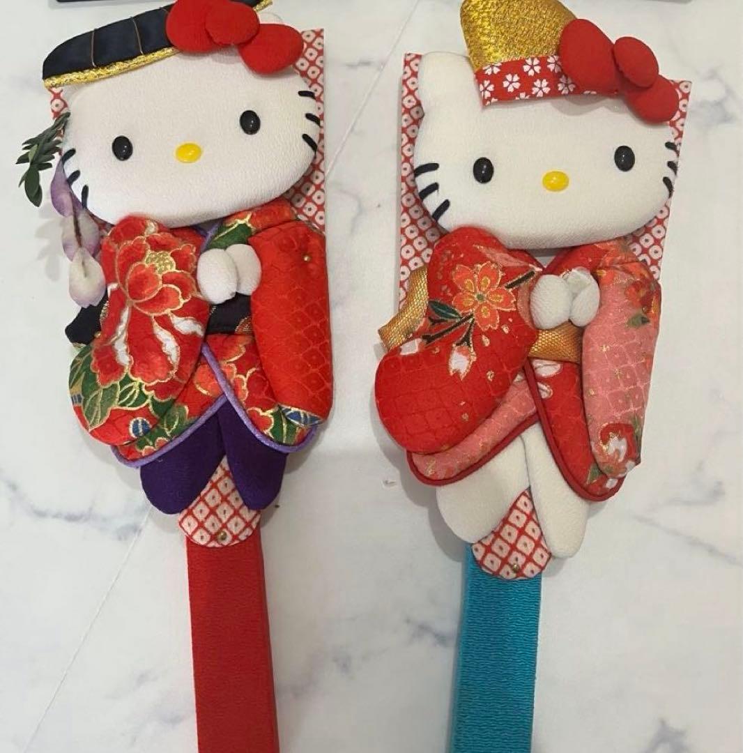 【希少】　キティー　羽子板