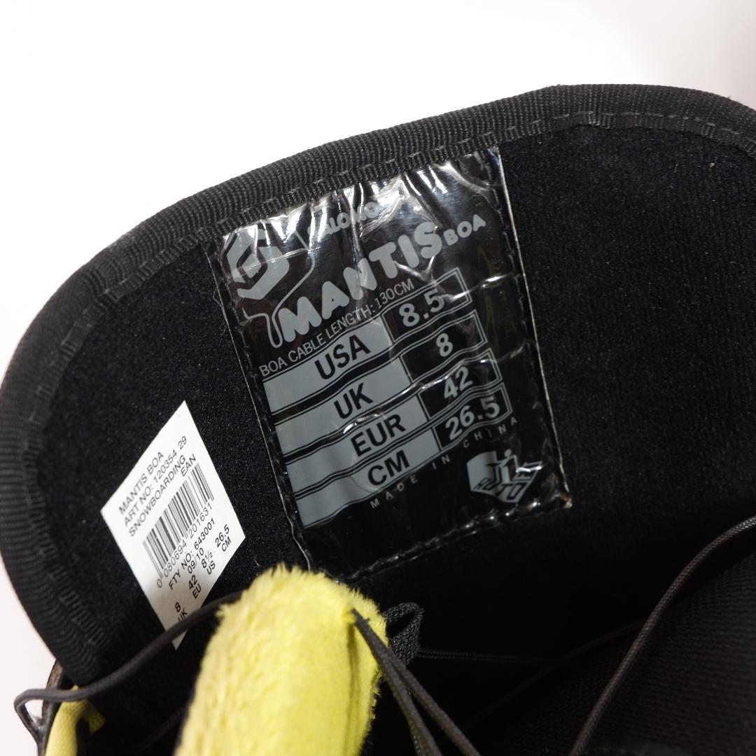 SALOMON MANTIS BOA 26.5cm スノーボードブーツ