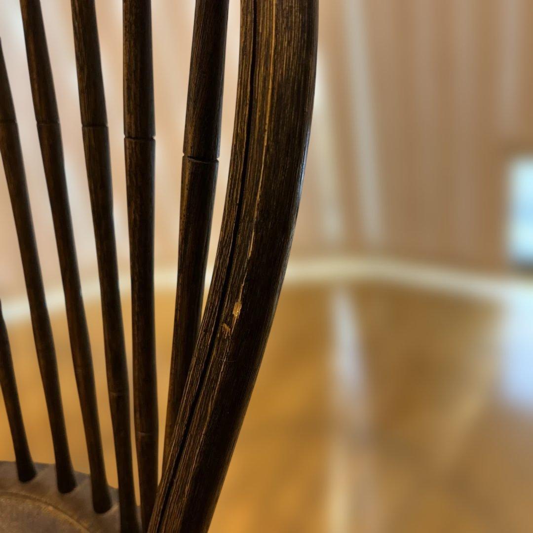 【引取り限定】飛騨産業、ダイニングチェア4脚セット、