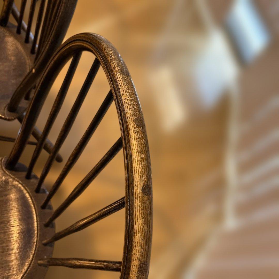 【引取り限定】飛騨産業、ダイニングチェア4脚セット、