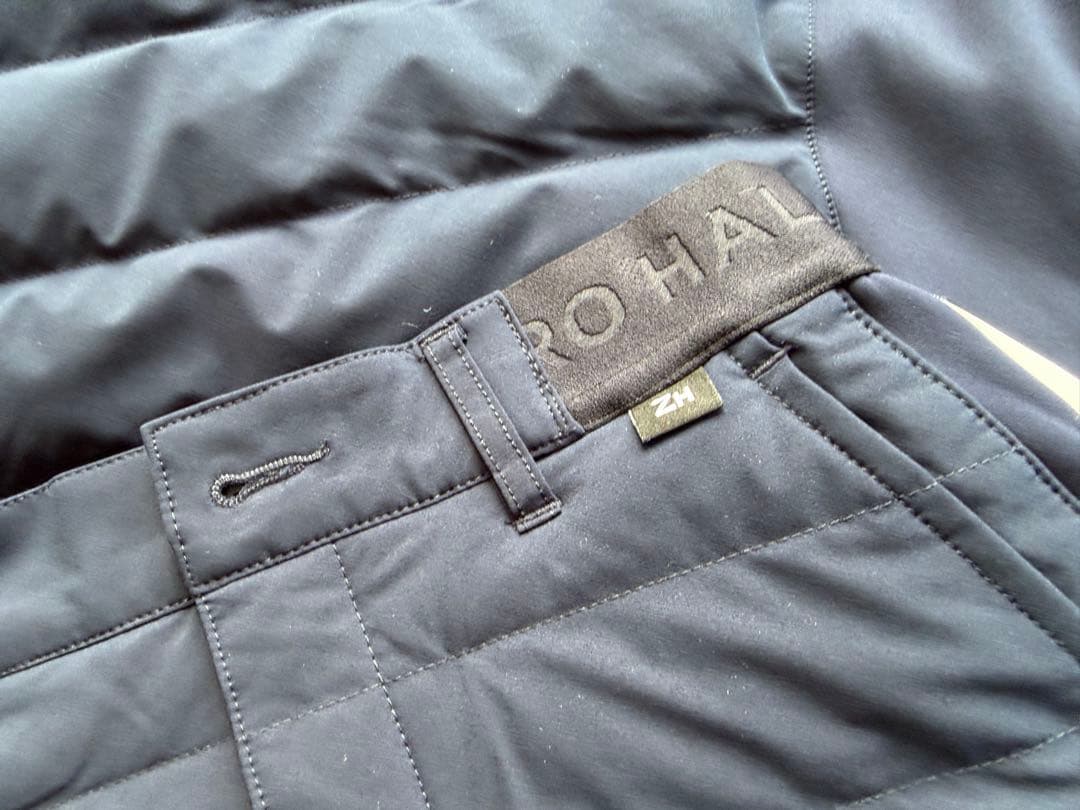 ZERO HALLI BURTON ゴルフウェアM ネイビー　セットアップ