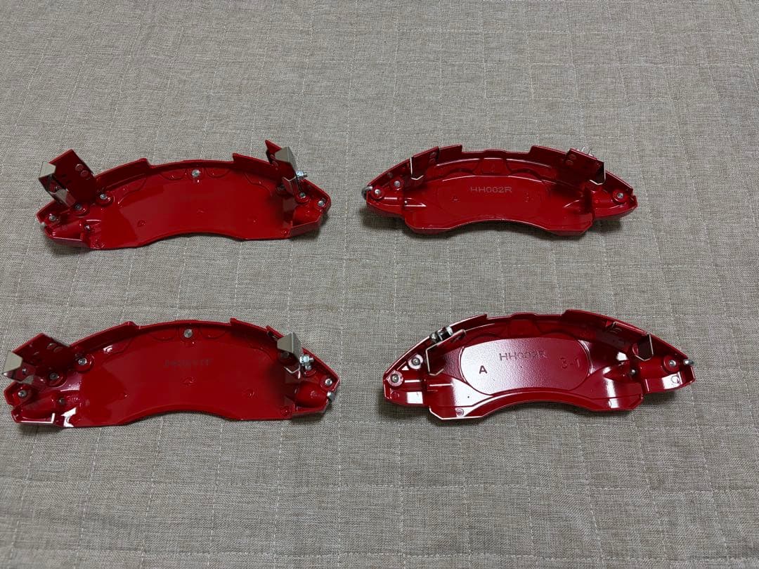 シビック fk7 fl1キャリパーカバー　赤