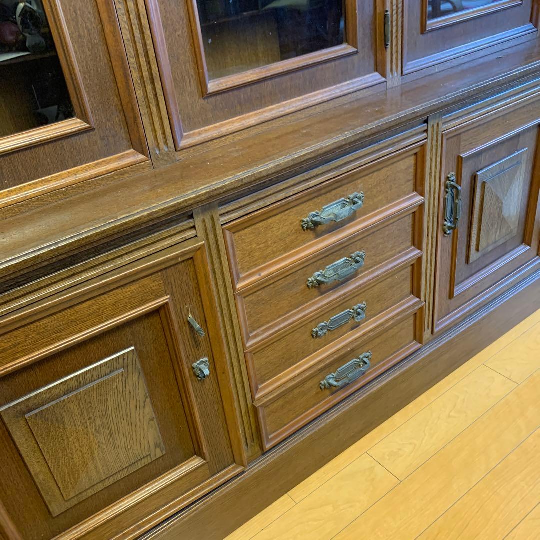 Kumasan一読/ビンテージ木製キャビネット(本棚)