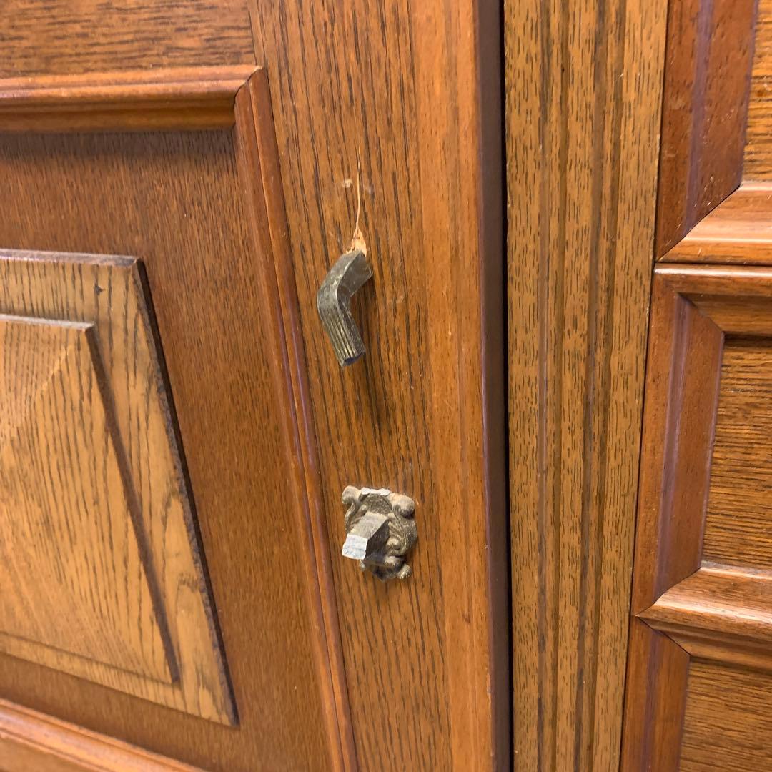 Kumasan一読/ビンテージ木製キャビネット(本棚)