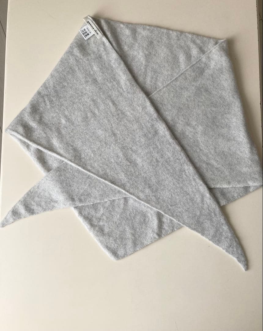 ASAUCE MELER シームレス トライアングルニットストール