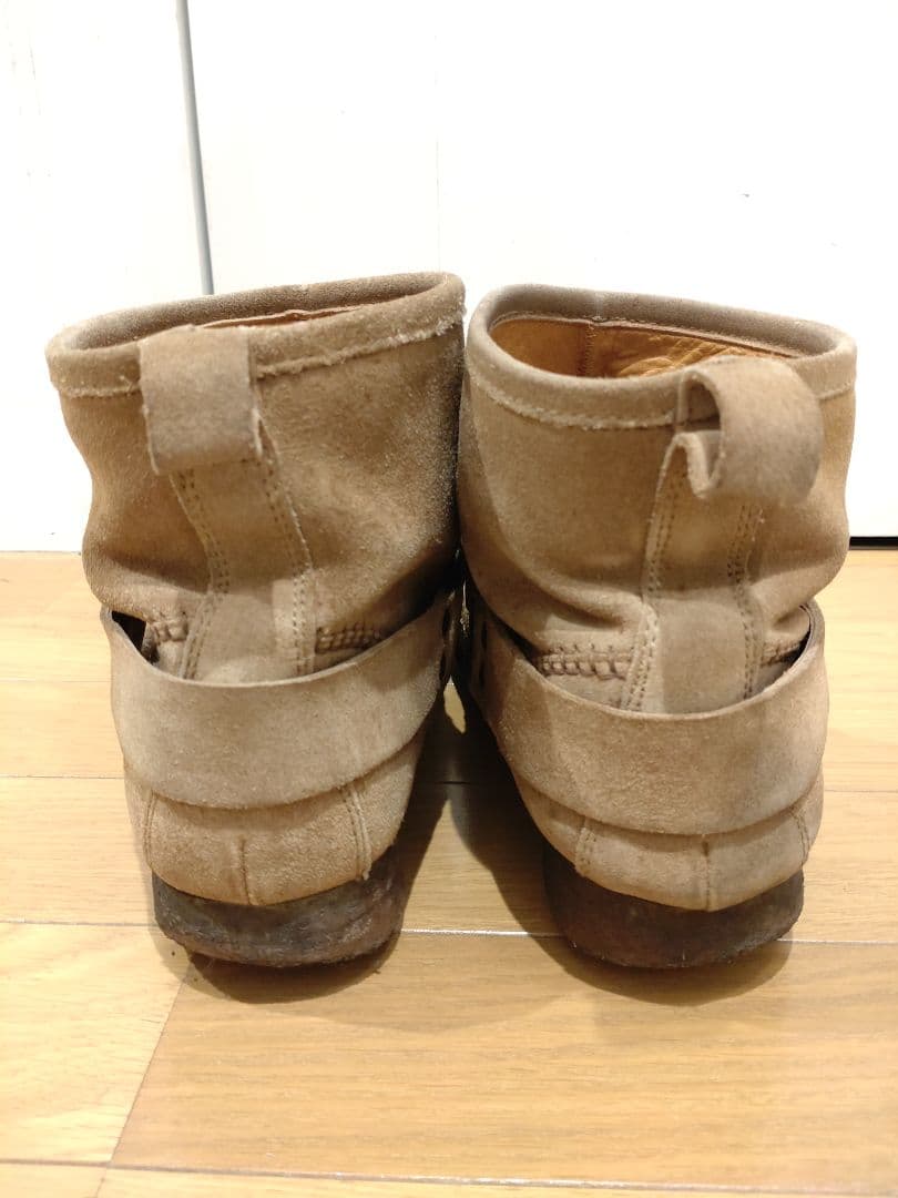 安値★稀少【ナンバーナイン モカシンリングブーツ】42/靴/シューズ