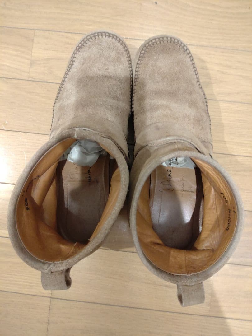 安値★稀少【ナンバーナイン モカシンリングブーツ】42/靴/シューズ