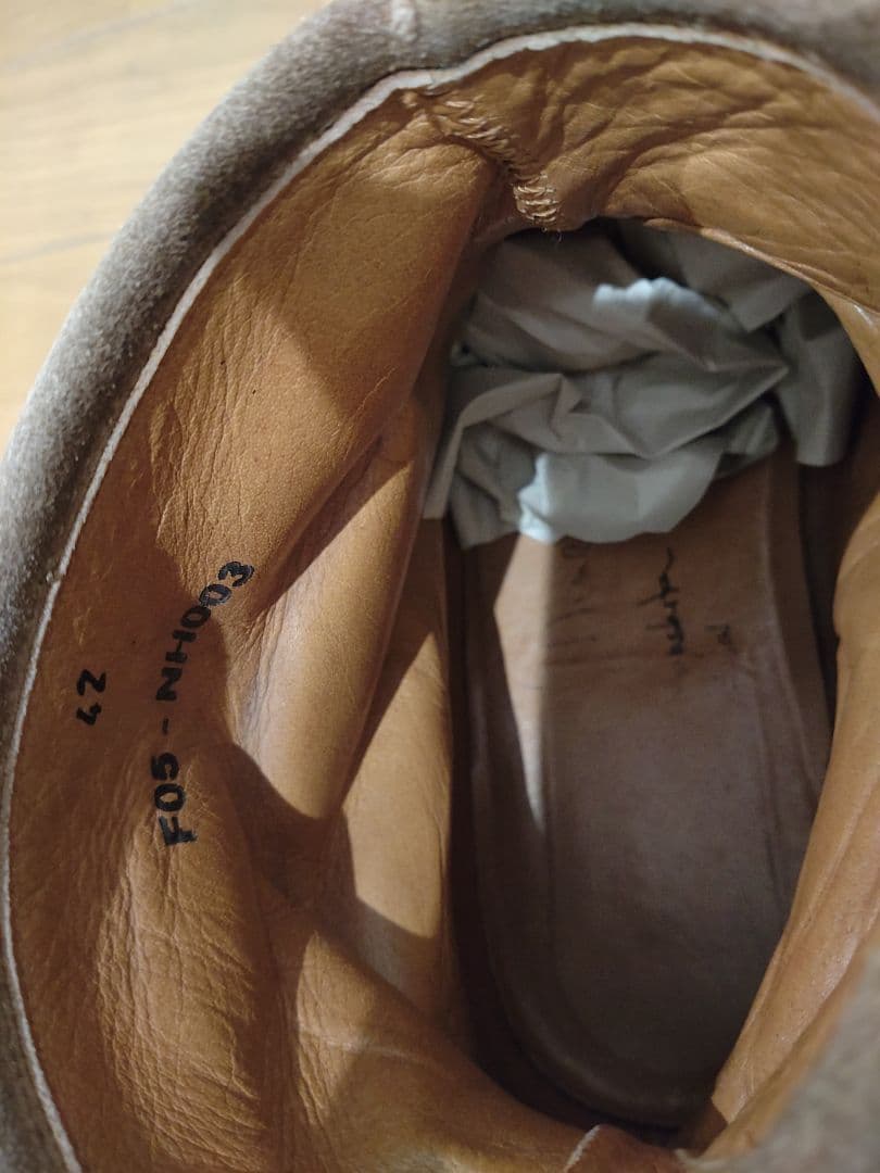 安値★稀少【ナンバーナイン モカシンリングブーツ】42/靴/シューズ