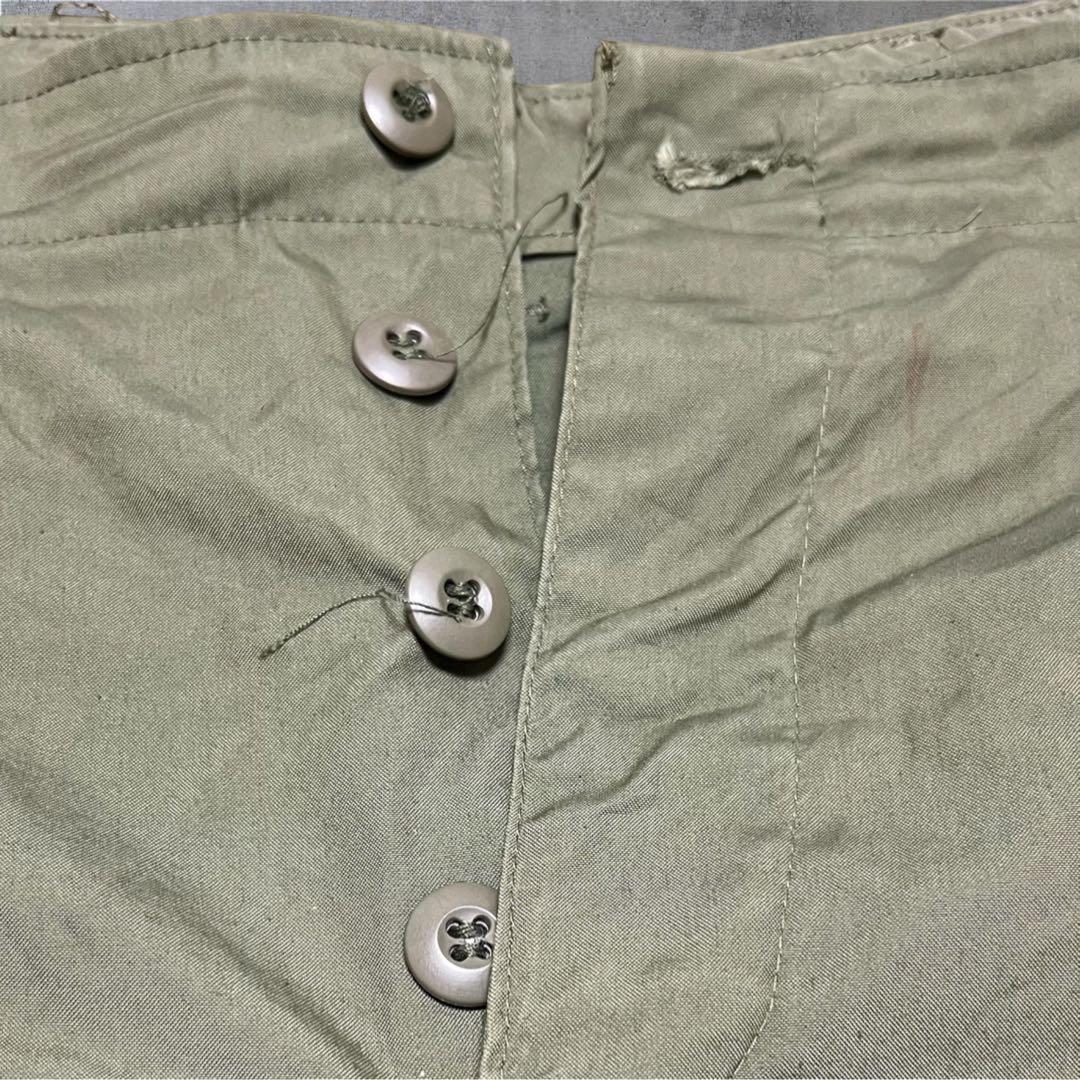 【米軍実物】M-65 S-R 88年製 ボタンフライ 希少サイズ