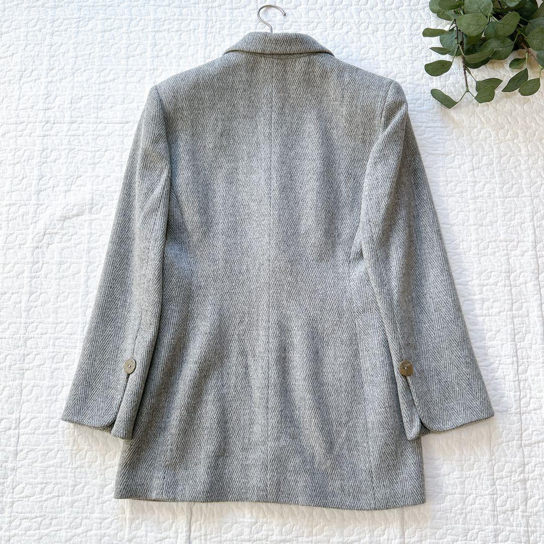 Christian Dior テーラードジャケット ヘリンボーン ウール 上質