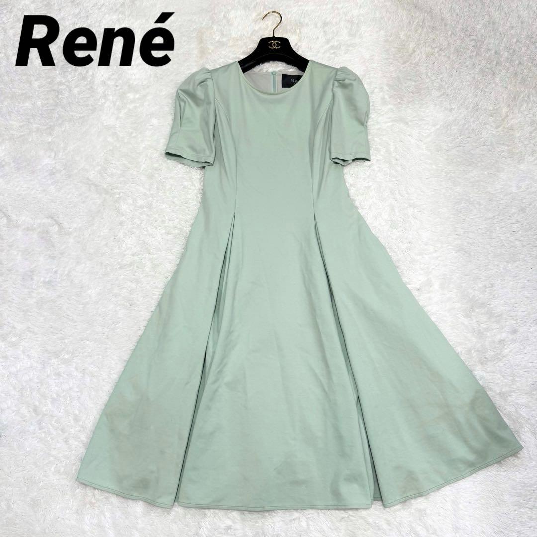【美品✨】ルネ　ワンピース　Breezy Lady 2021年　34 フレア