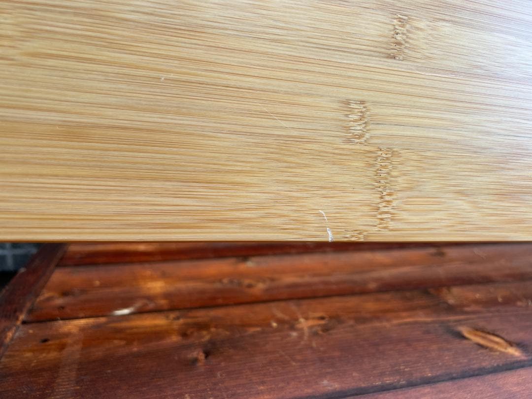 リユース　ワンアクションテーブルロング竹