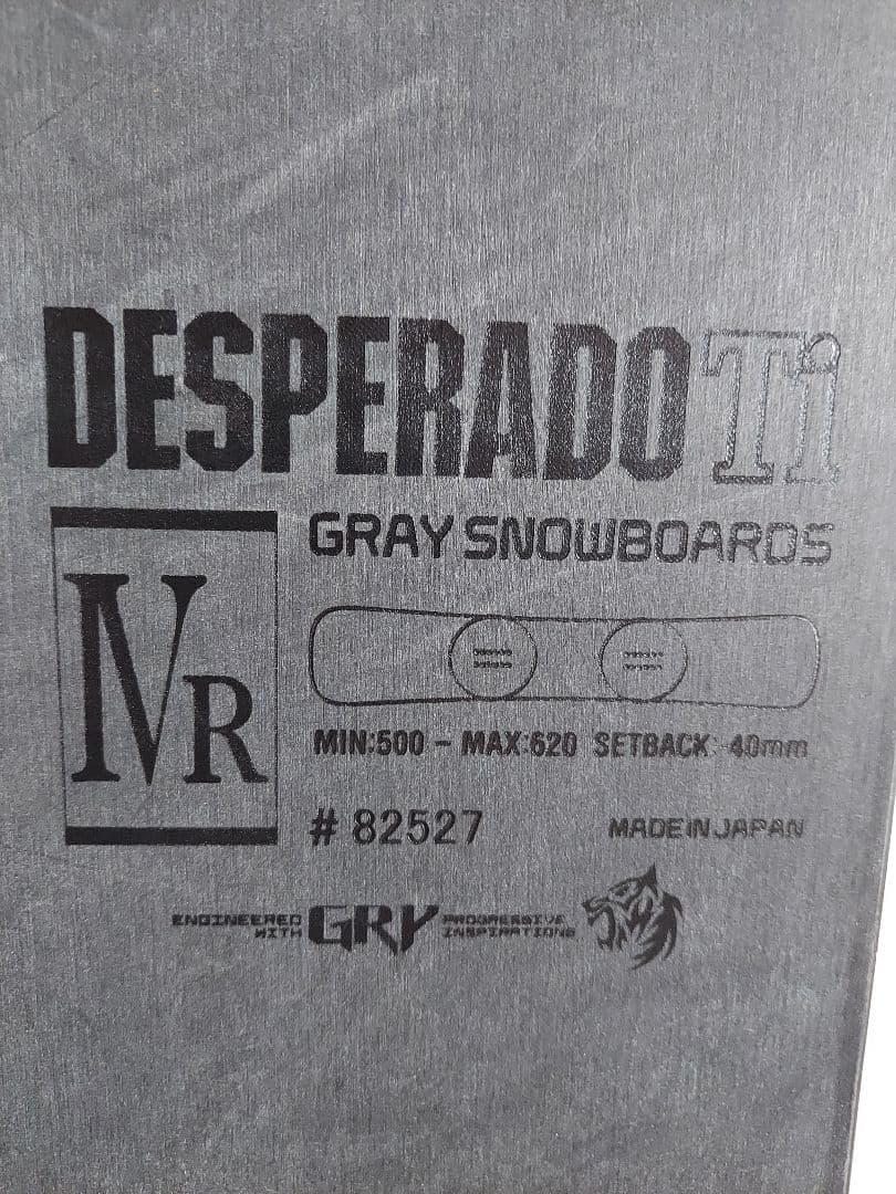 スノーボード gray desperado ti type R IV 159