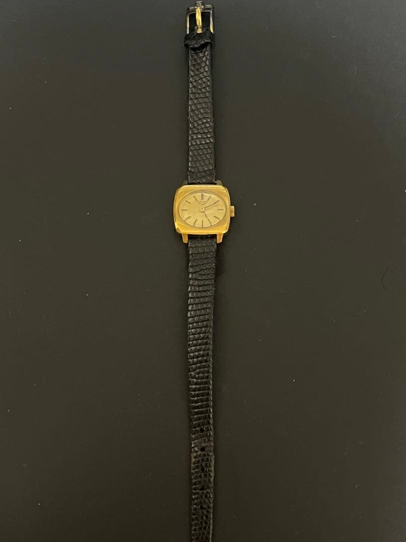 【希少】LONGINES ロンジン ゴールド スクエア 手巻き時計　稼働品