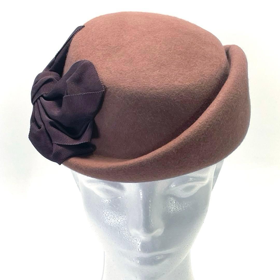 CA4LA カシラ ブラウン クロッシェ ボウルハット ウール レディース