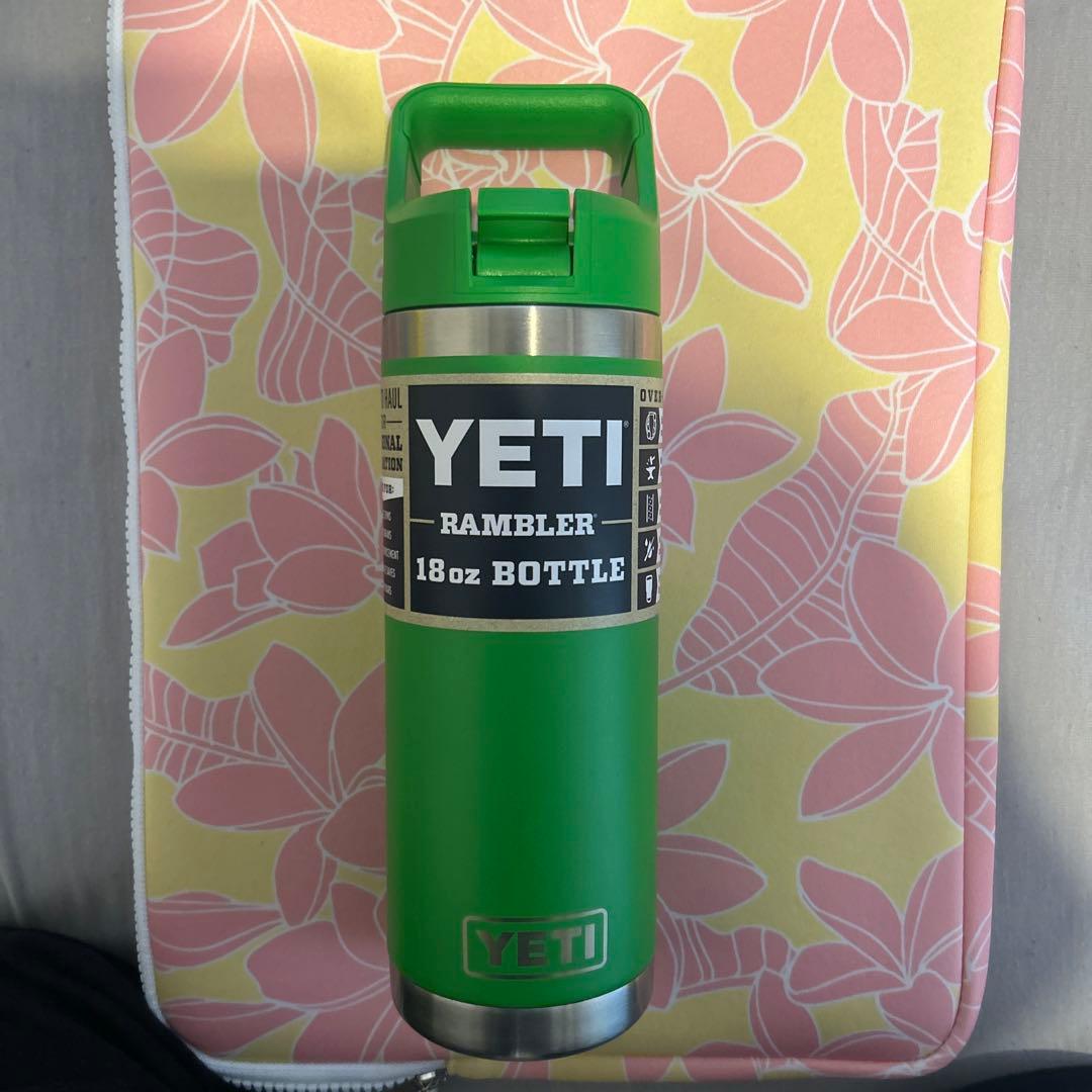 【ステッカー・限定色】イエティ YETI グリーンタンブラー