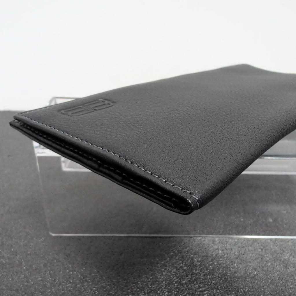 バレンシアガ　長財布　黒　ソフト レザー　本革　BALENCIAGA　札入れ