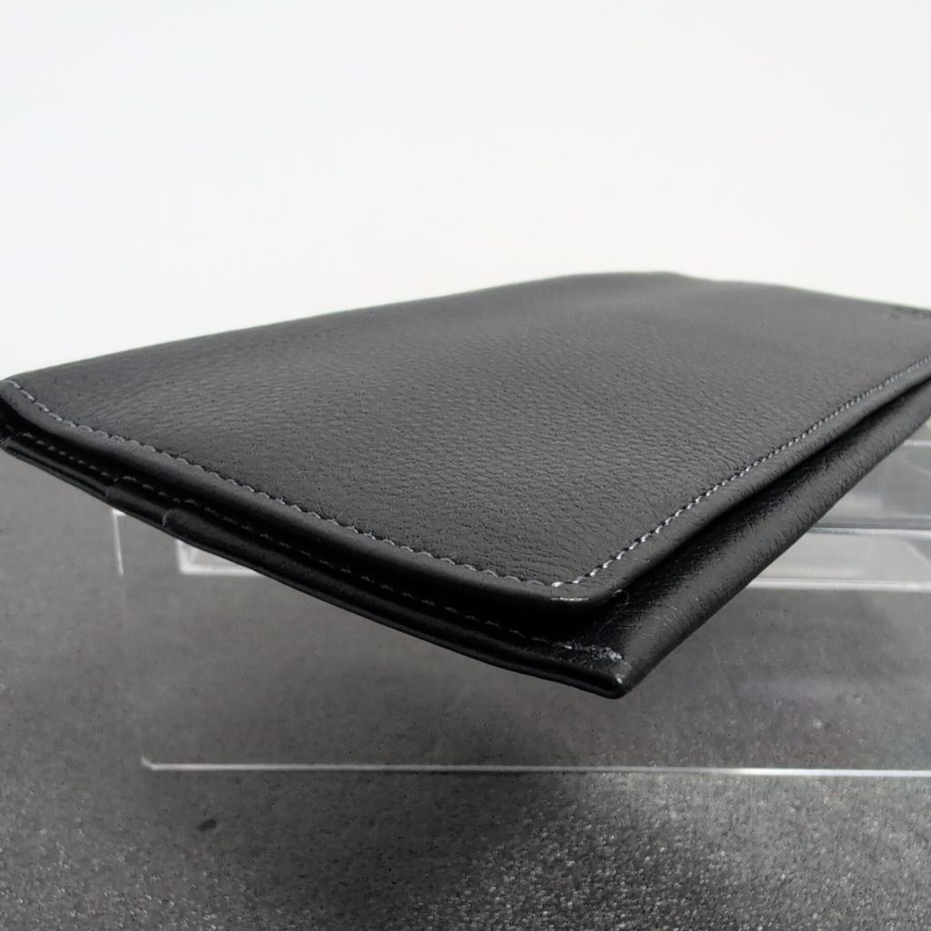 バレンシアガ　長財布　黒　ソフト レザー　本革　BALENCIAGA　札入れ