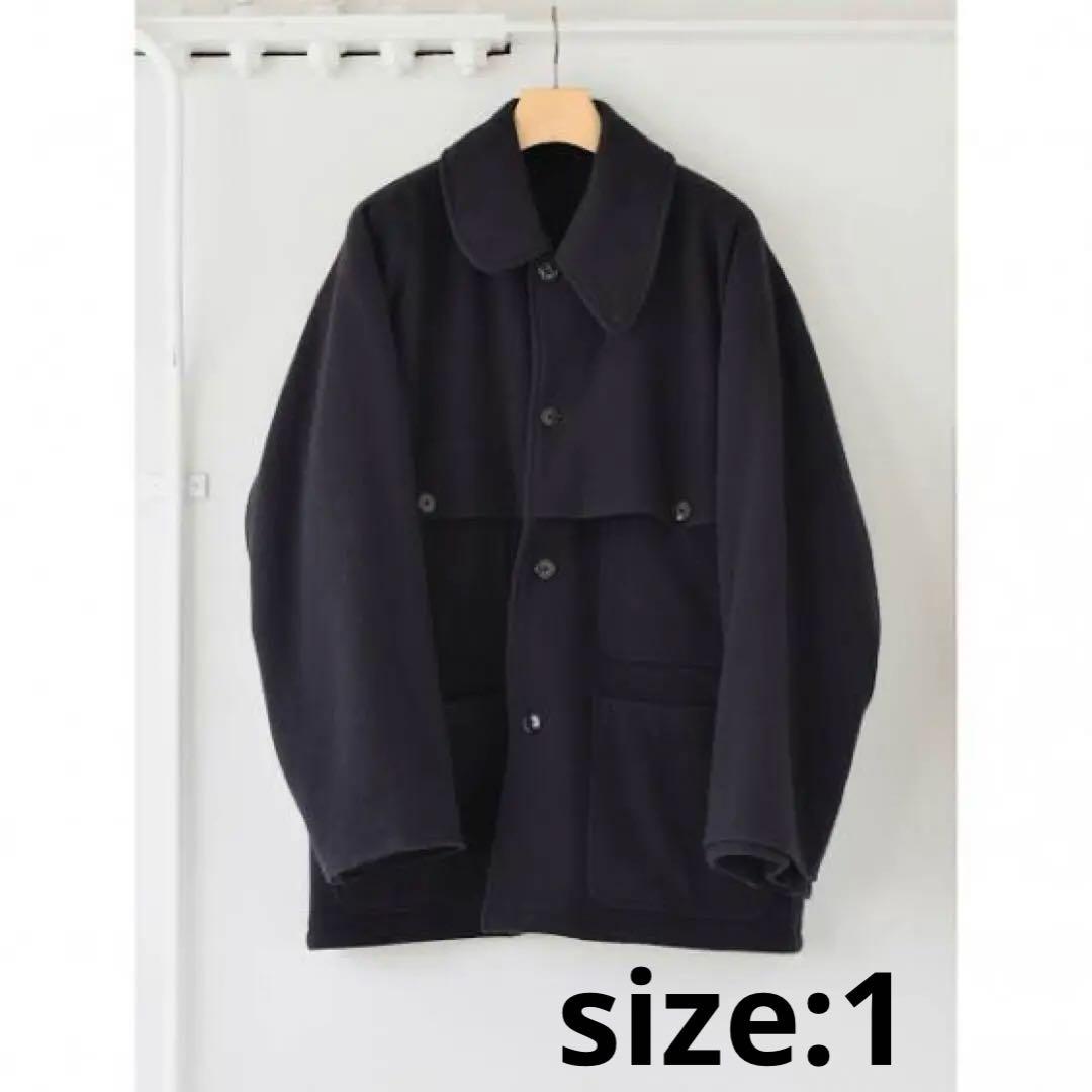 COMOLI 21AW ナッピングウールマッキノウクルーザー サイズ1 コモリ