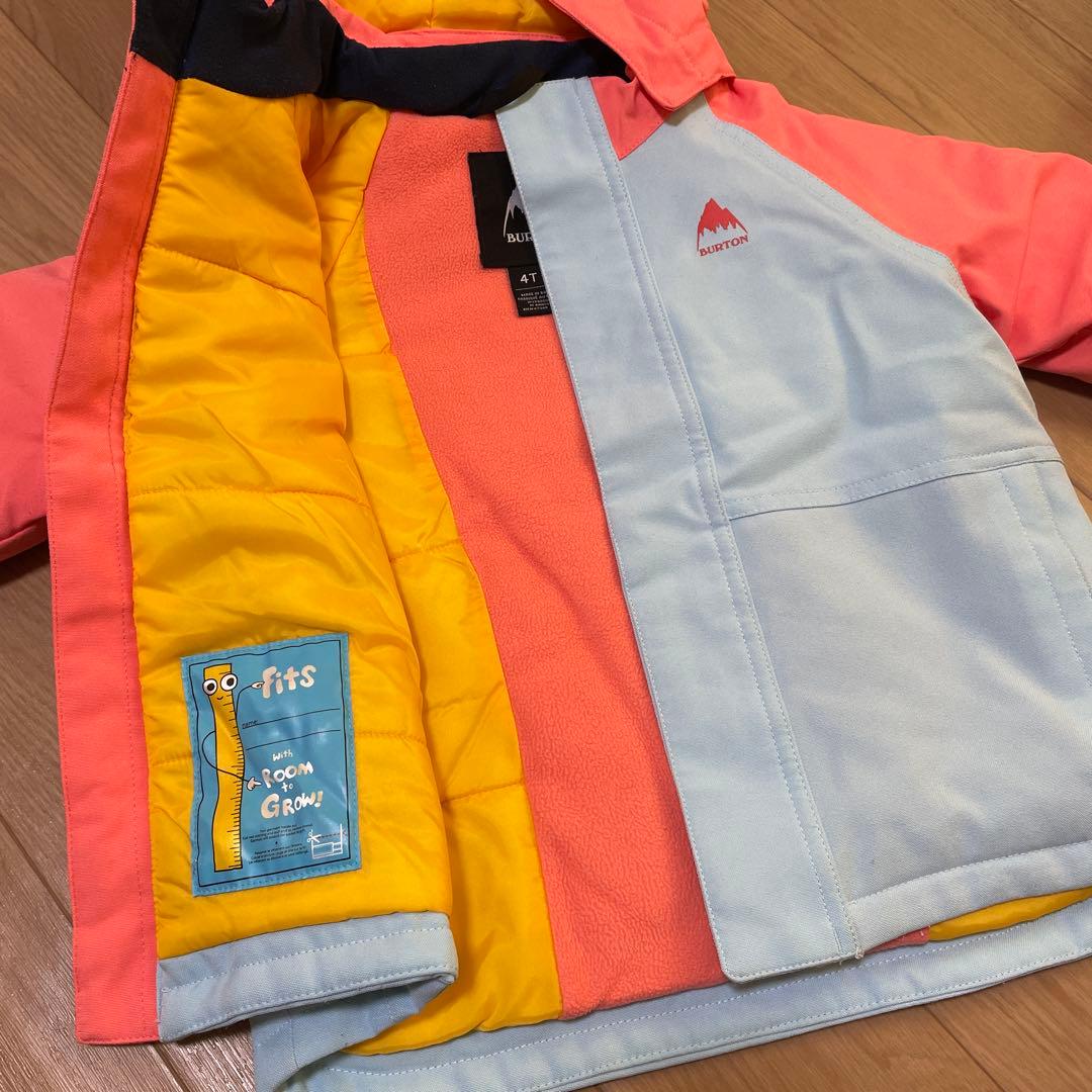 限定子供用スノーボードウェア Burton クラシックJK 4Tパンツ4Tセット