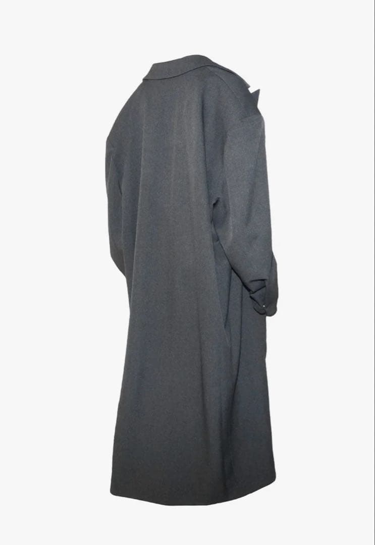 THEREDTHREAD S maxi tailored coat グレー