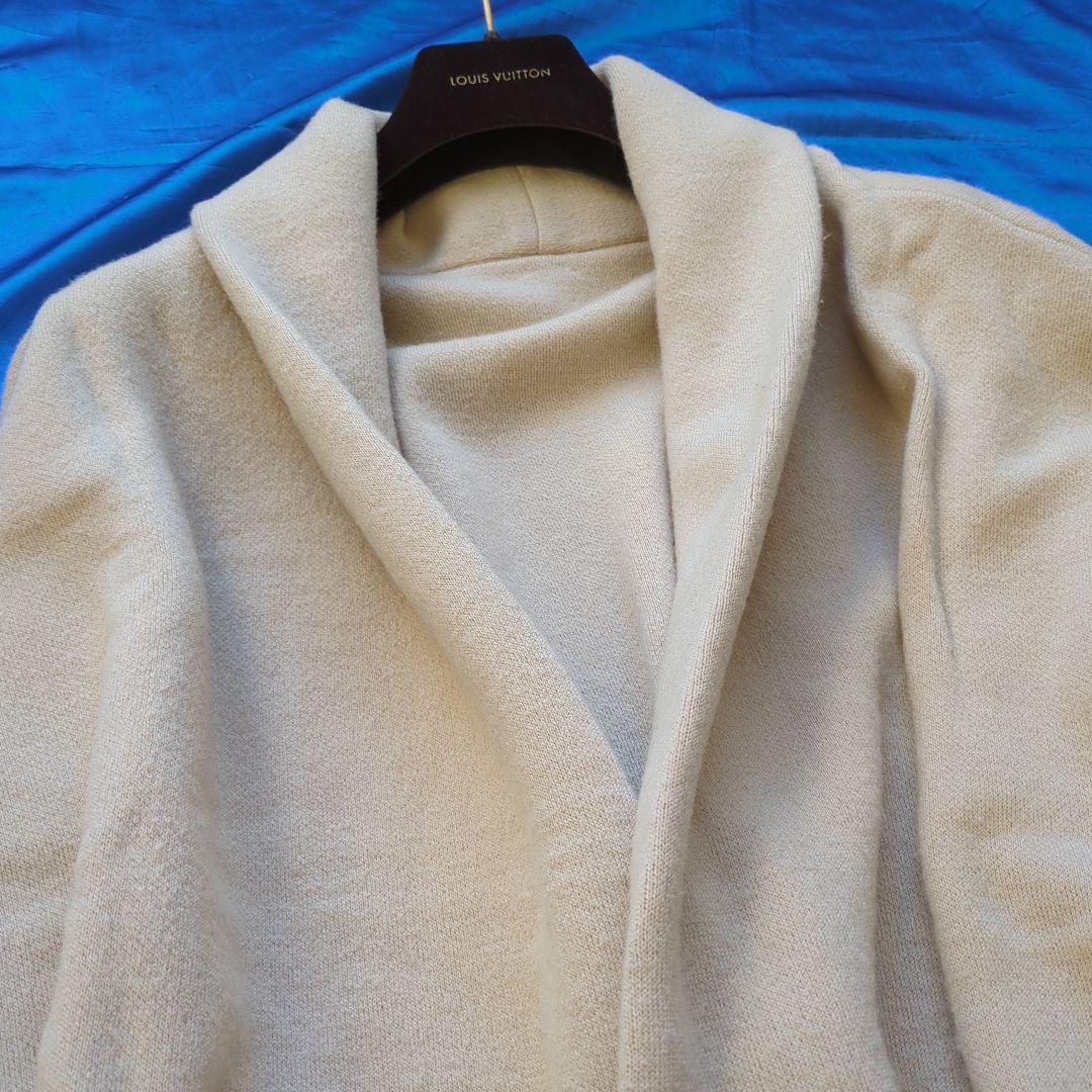 リラックスコーデ♪ドゥーズィエムクラス　スムースニットガウンコート　ロングカーデ