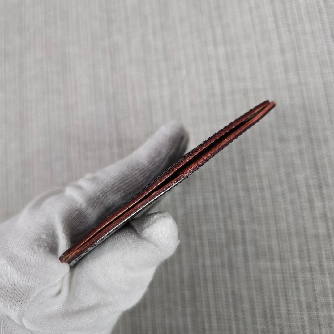 GANZO　ガンゾ　シンブライドル　マネークリップ　二つ折り財布　札入れ