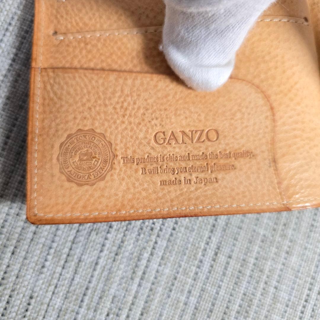GANZO　ガンゾ　シンブライドル　マネークリップ　二つ折り財布　札入れ