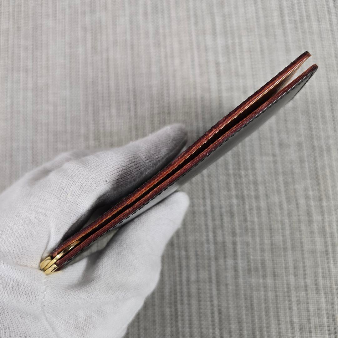 GANZO　ガンゾ　シンブライドル　マネークリップ　二つ折り財布　札入れ