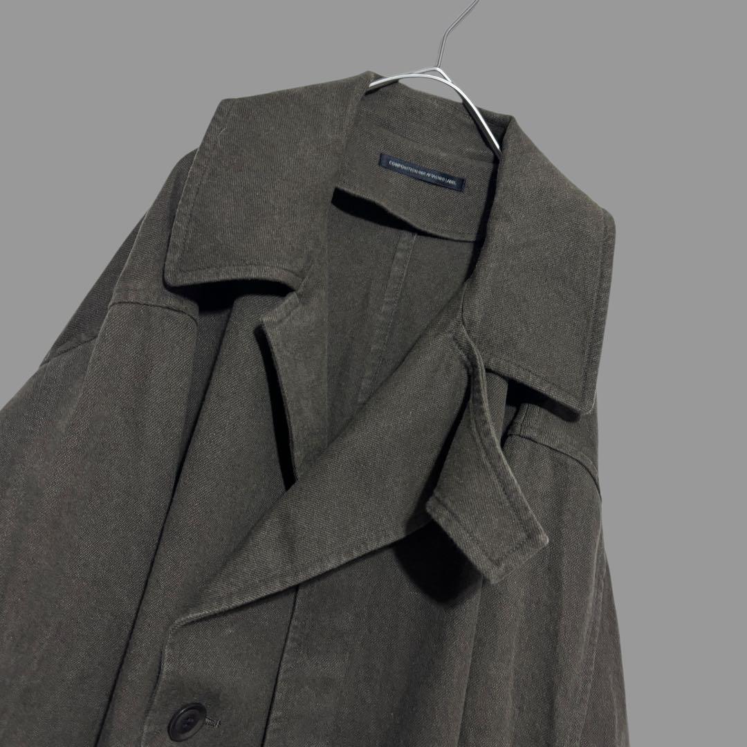 2024年秋冬y's 変形ロングコート　ワイズ　ヨウジヤマモト