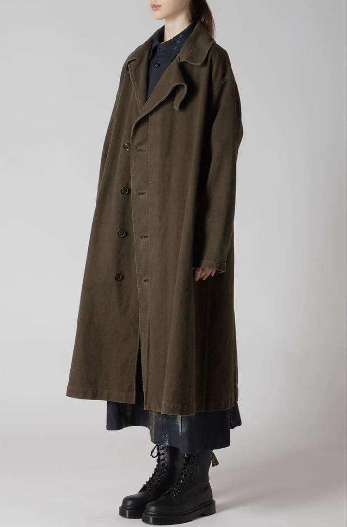 2024年秋冬y's 変形ロングコート　ワイズ　ヨウジヤマモト