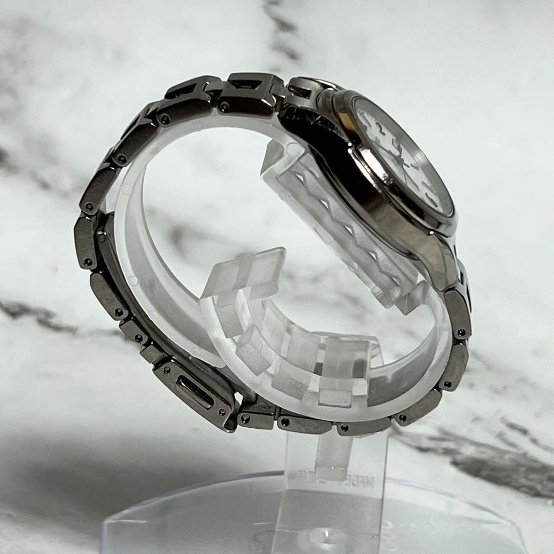 稼働美品 限定 セイコーLk レディース腕時計 1B22-0AX0 4Pダイヤ