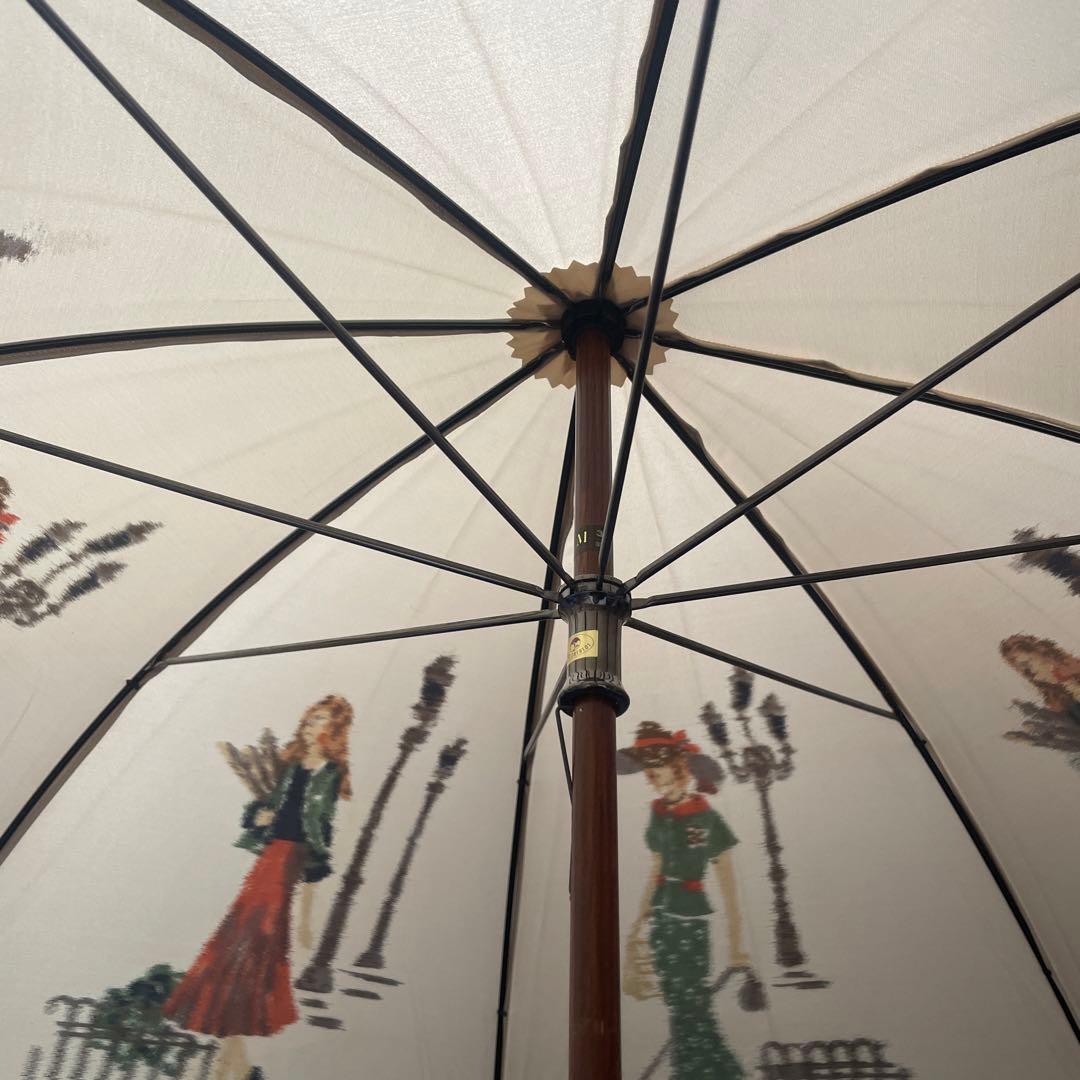 貴重！未使用品モンブランヤマグチ　日本製　ほぐし織　長傘