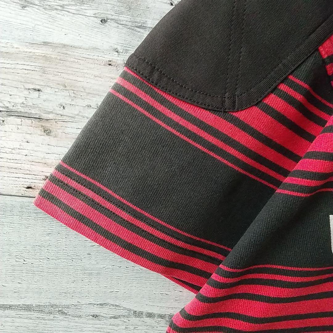 希少☆ナイキ 刺繍 ニュージーランド製 CRFU ラガーシャツ 半袖 L相当