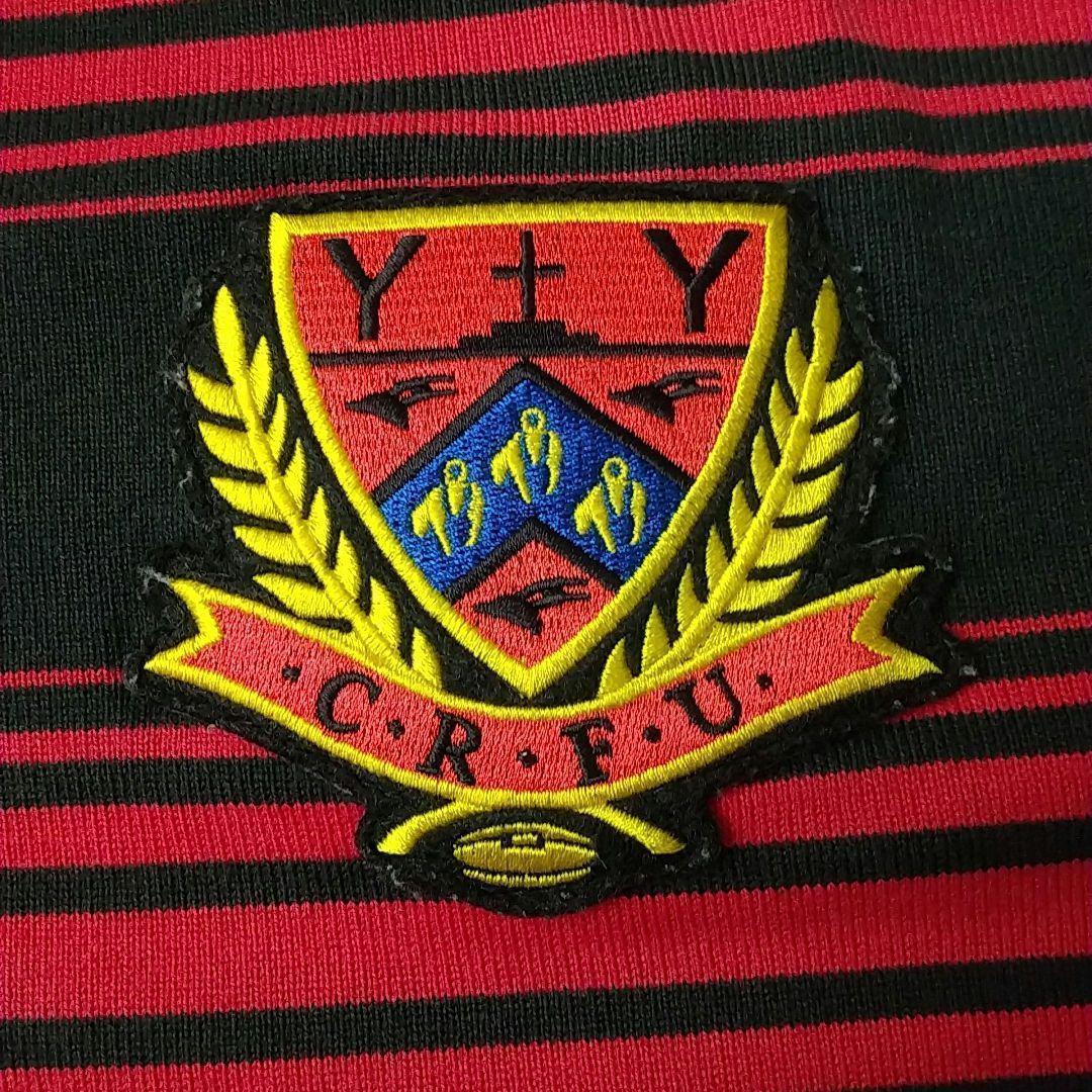 希少☆ナイキ 刺繍 ニュージーランド製 CRFU ラガーシャツ 半袖 L相当