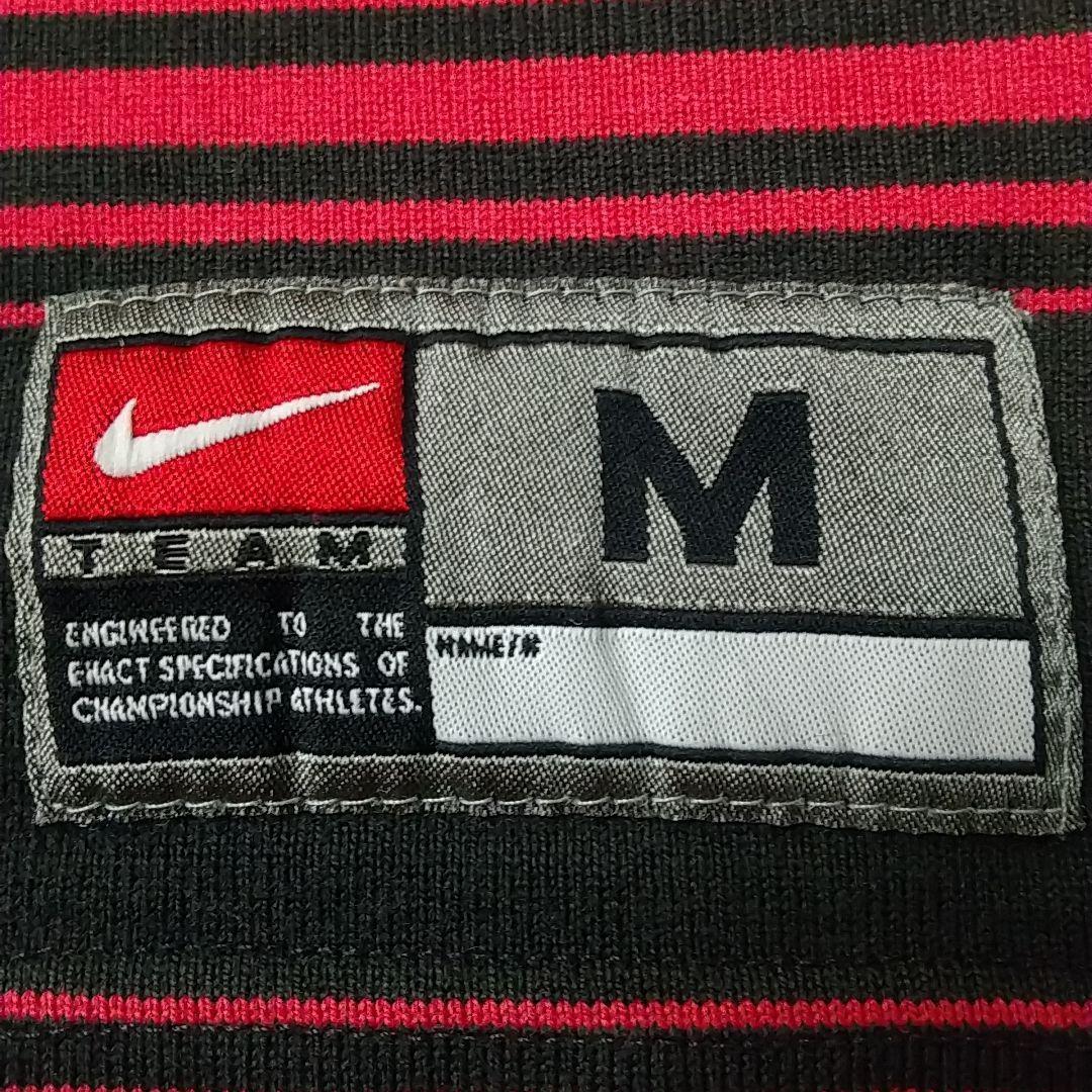 希少☆ナイキ 刺繍 ニュージーランド製 CRFU ラガーシャツ 半袖 L相当