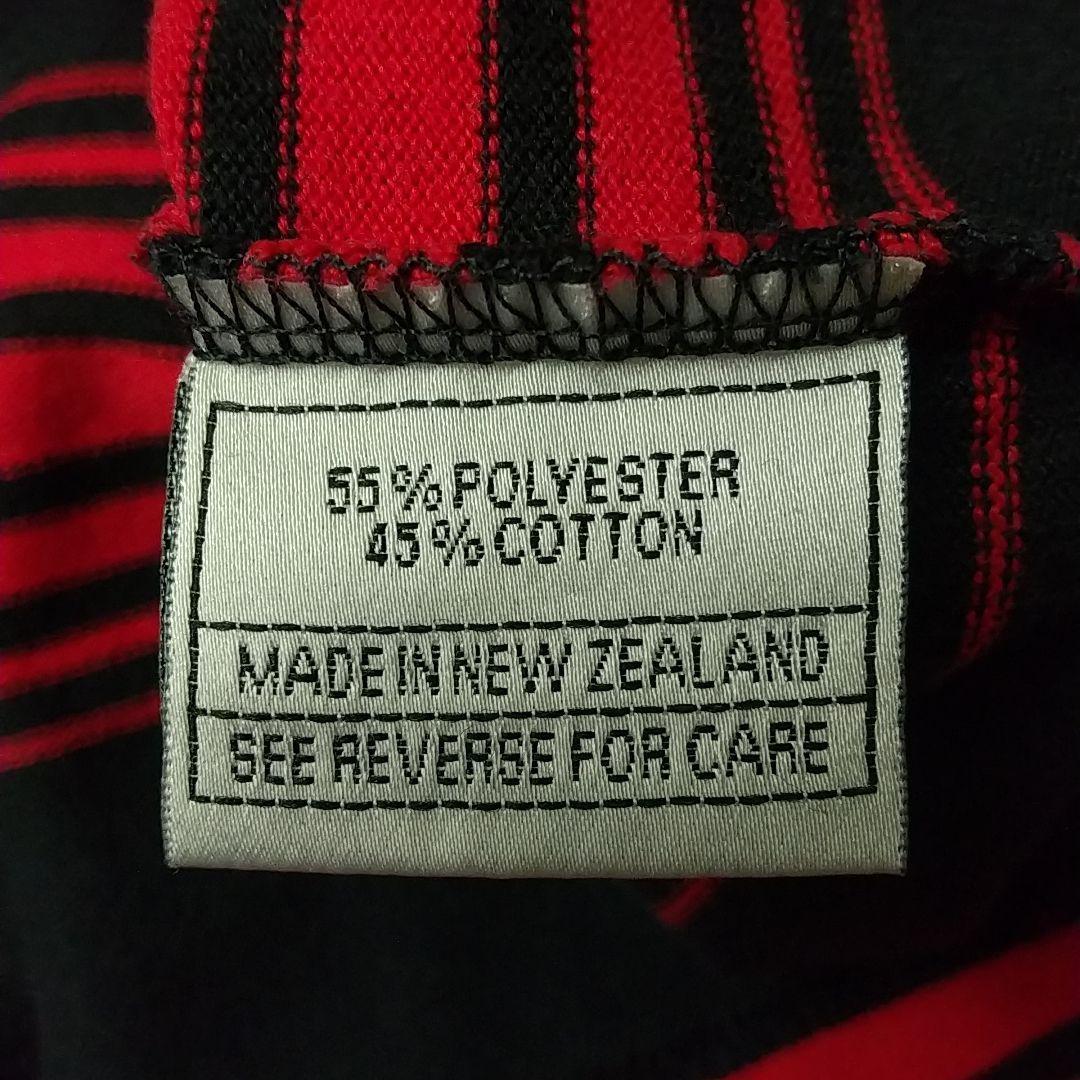 希少☆ナイキ 刺繍 ニュージーランド製 CRFU ラガーシャツ 半袖 L相当