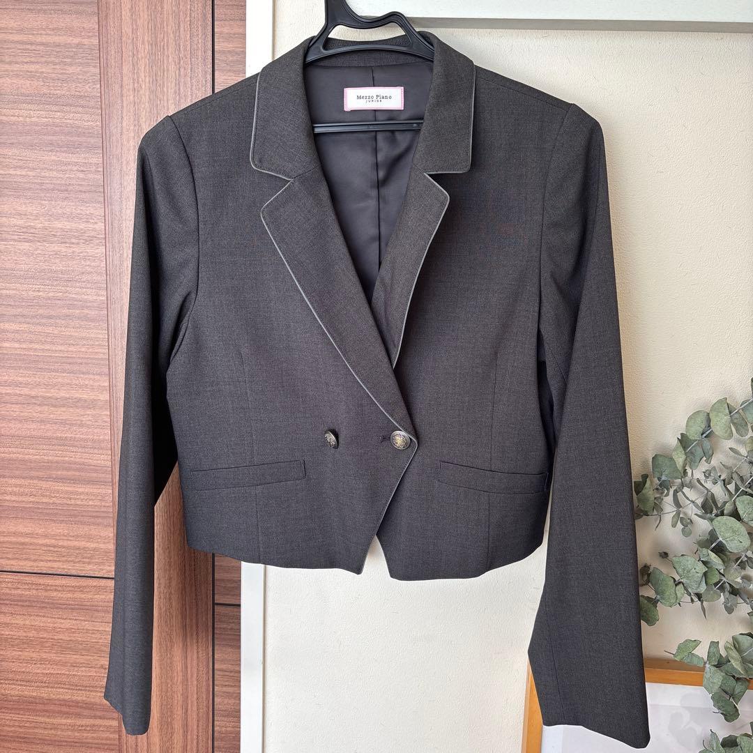 mezzo piano junior卒服 ジャケットスカートネクタイサイズ160