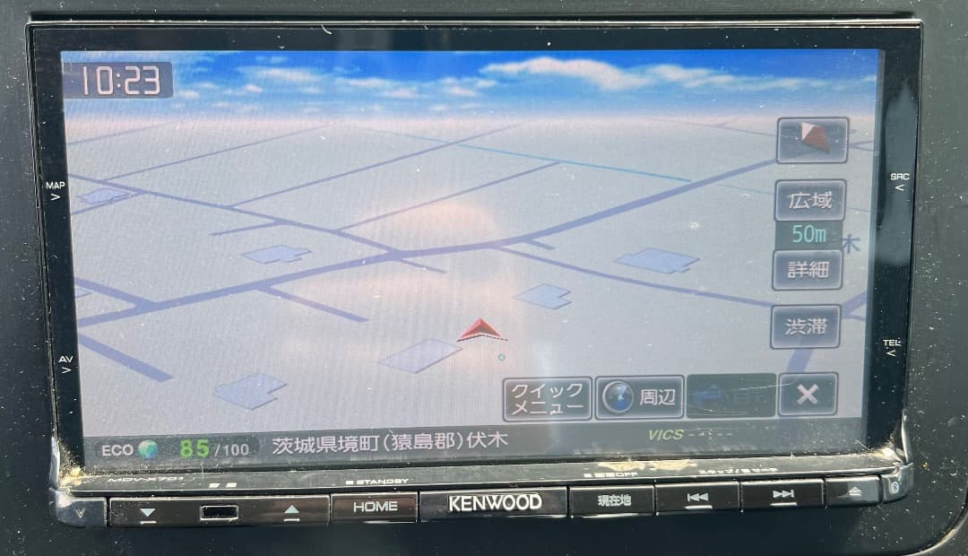 MDV-X701 KENWOOD美品ケンウッド彩速ナビ2013~2014年