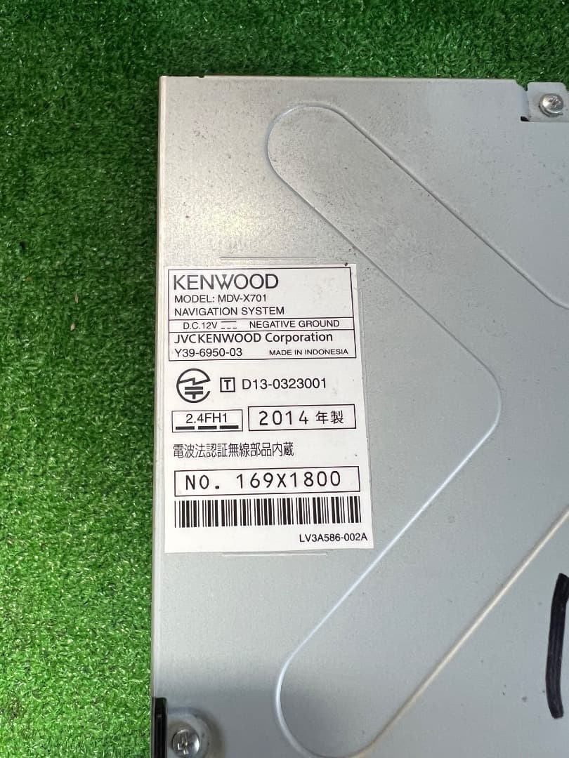 MDV-X701 KENWOOD美品ケンウッド彩速ナビ2013~2014年